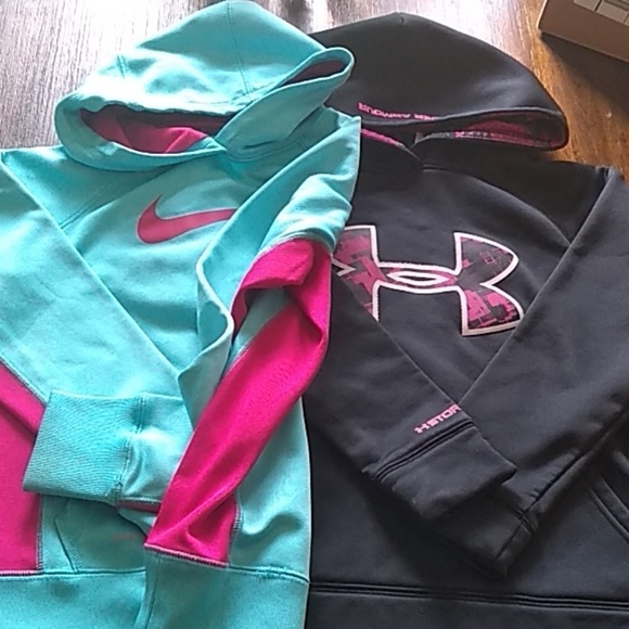 Under Armour Other - 2 Hoodies Girls